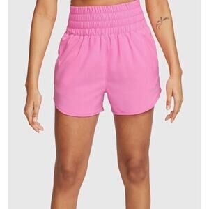 Nike Women's M One Dri-FIT Ultra High-Waisted Brief-Lined Shorts New With Tag